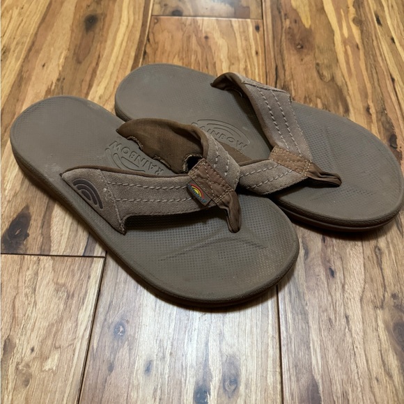Rainbow Other - MEN'S RAINBOW FLIP FLOPS size 7